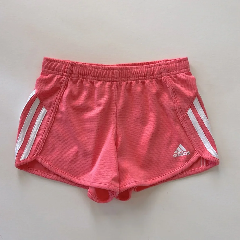 Girls Adidas Athletic Shorts - Picture 1 of 4